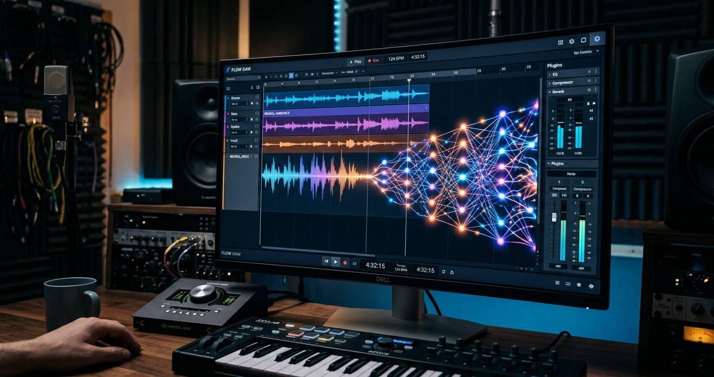 AI Audio Waveform Generation