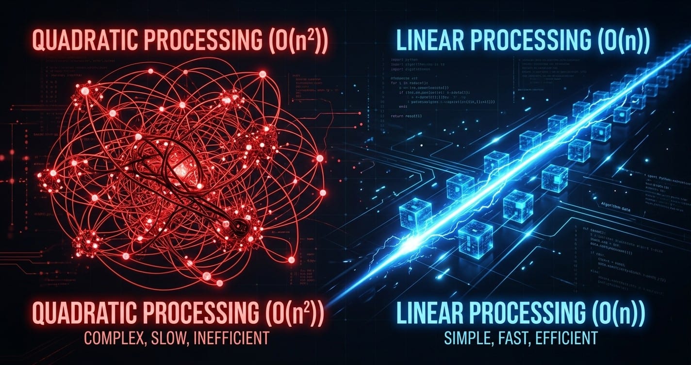Linear vs Quadratic processing
