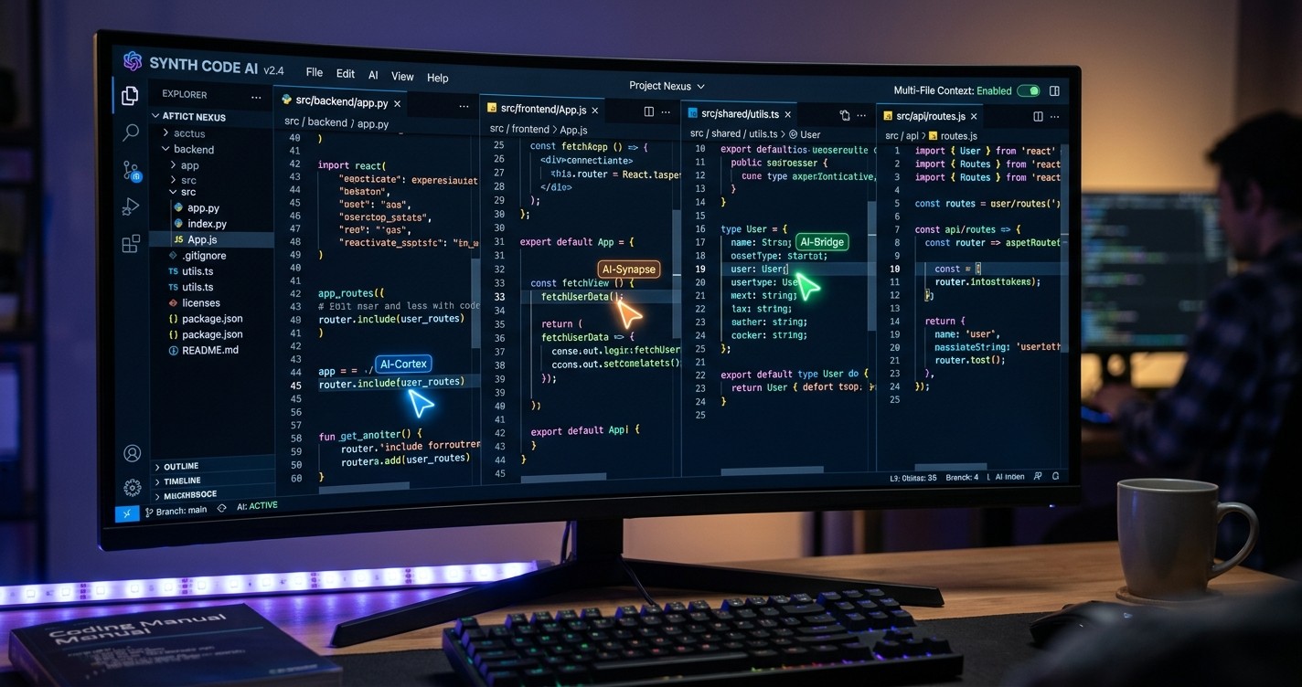 AI native editor interface