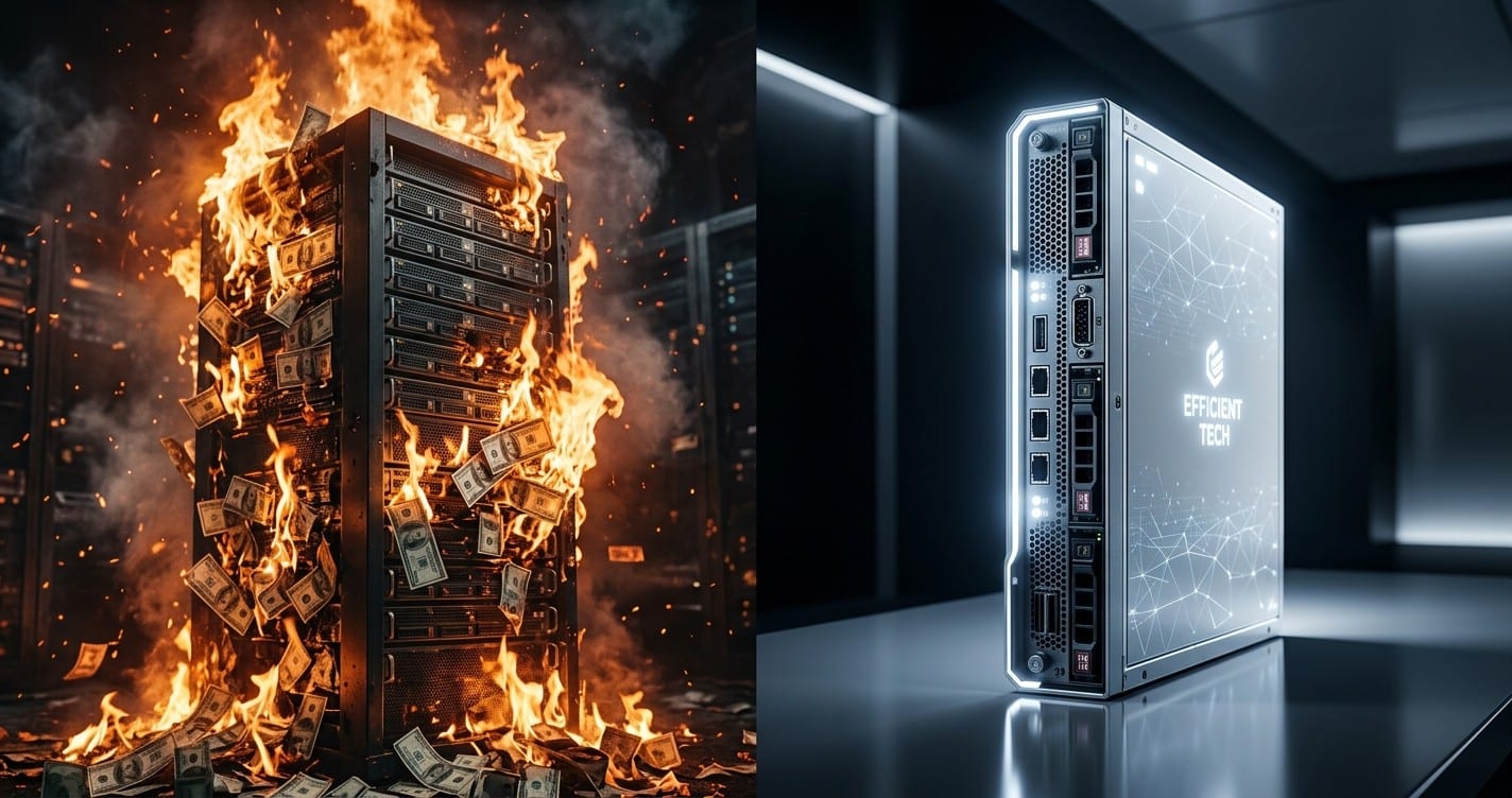 Cost collapse in server racks