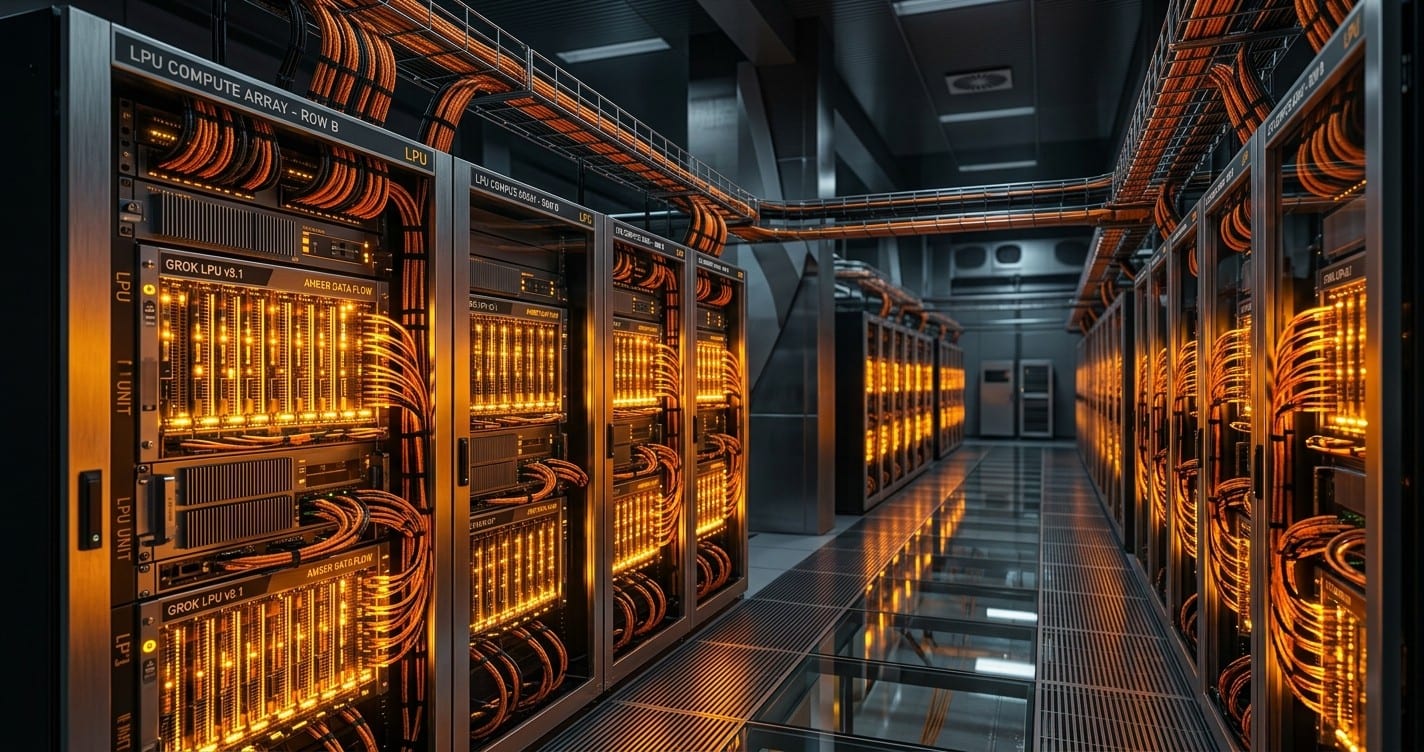 Groq server rack interconnects