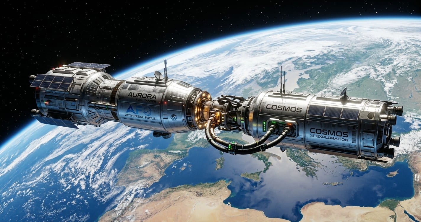 Starship orbital refueling concept