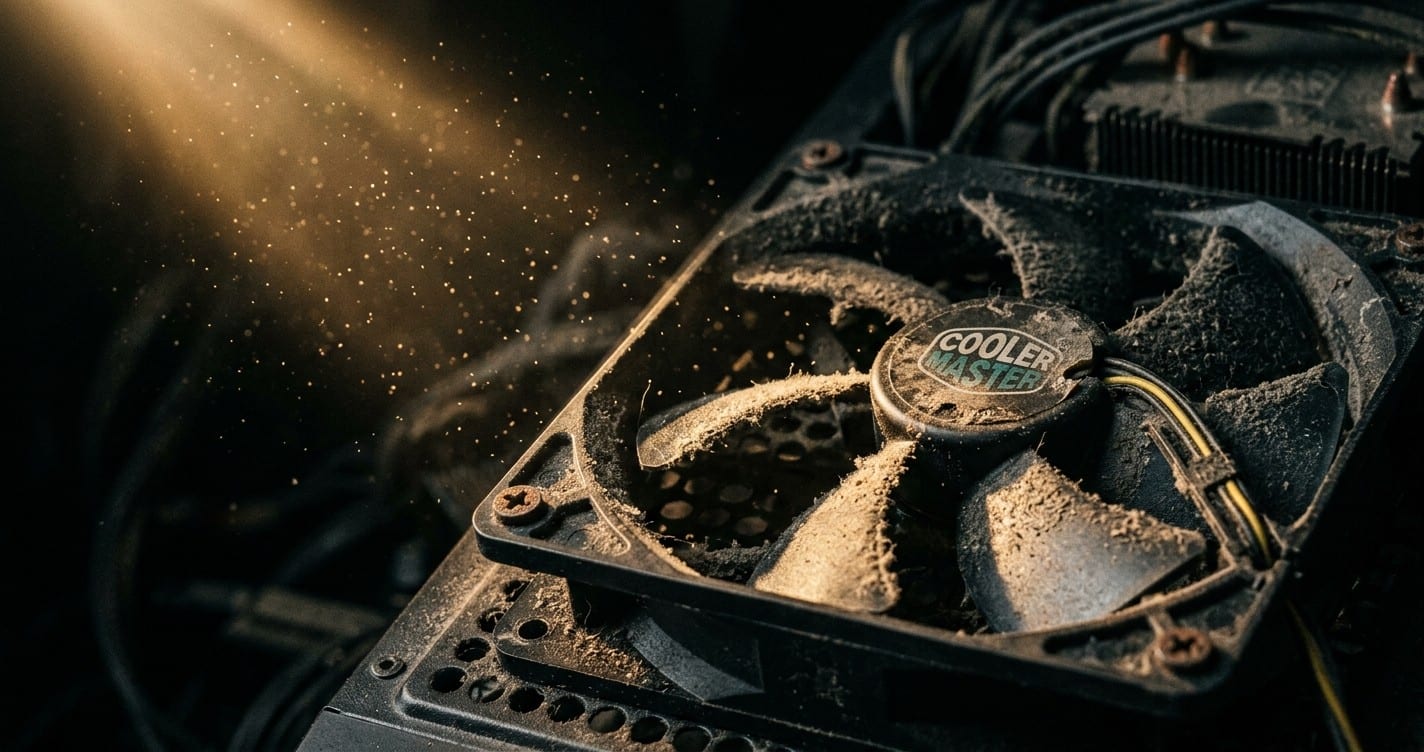 Dusty PC Fan