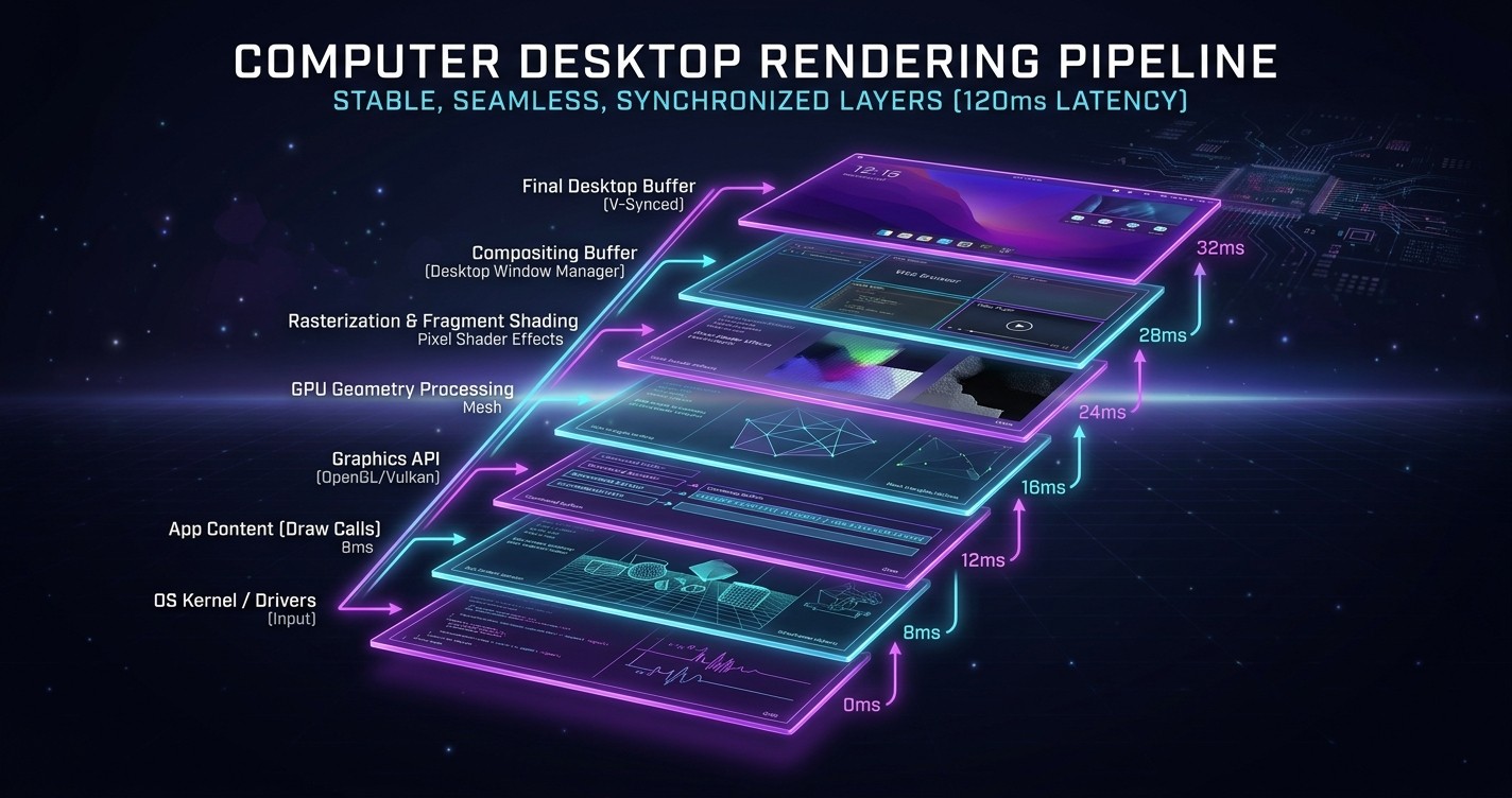 Wayland Compositor Rendering